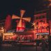 Le Photo nocturne du «Moulin Rouge» de Pigalle